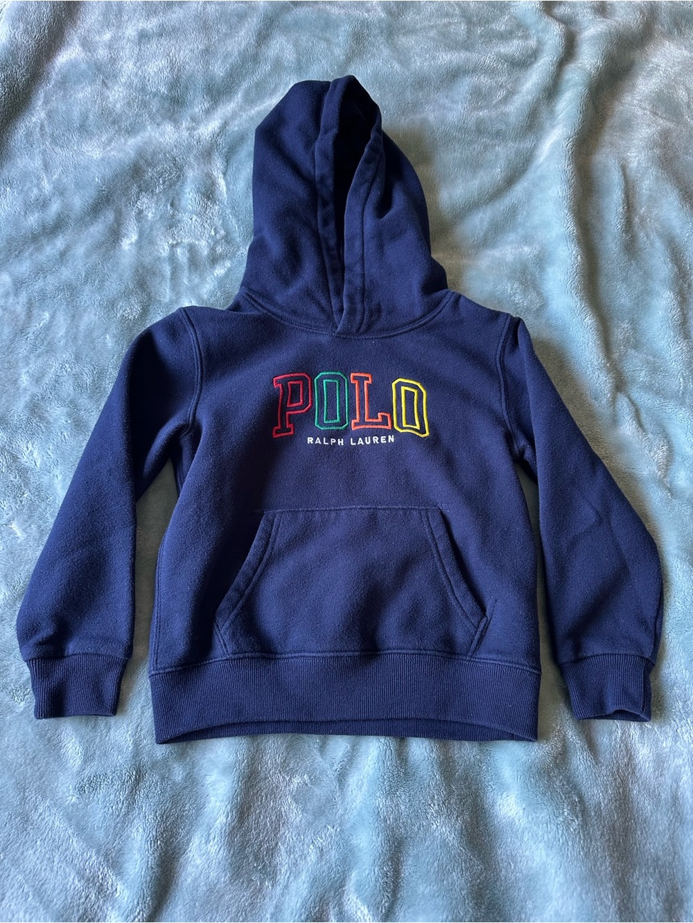 Boys Polo Ralph Lauren Navy Sweatshirt